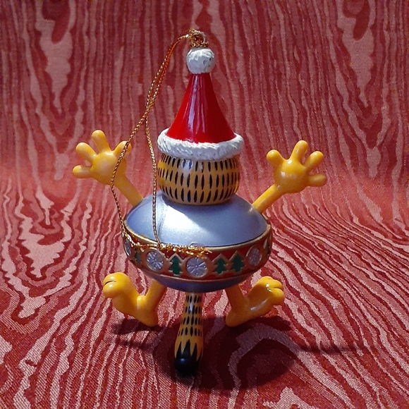 VINTAGE PAW TRIM A TREE GARFIELD CHRISTMAS ORNAMENT GARFIELD BODY ORNAMENT N BOX - Picture 5 of 8